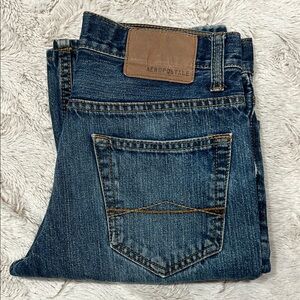 Men’s Aeropostale Blue Bootcut Jeans Medium Wash